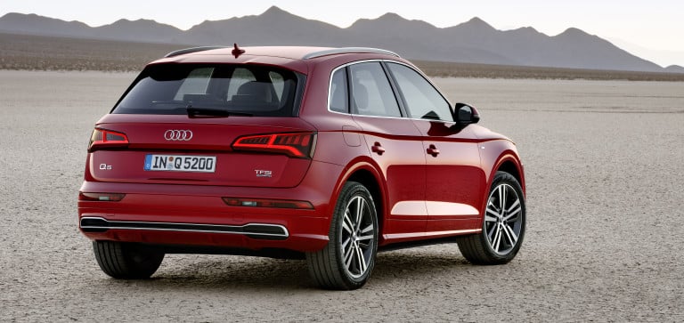 Audi Q5 rouge